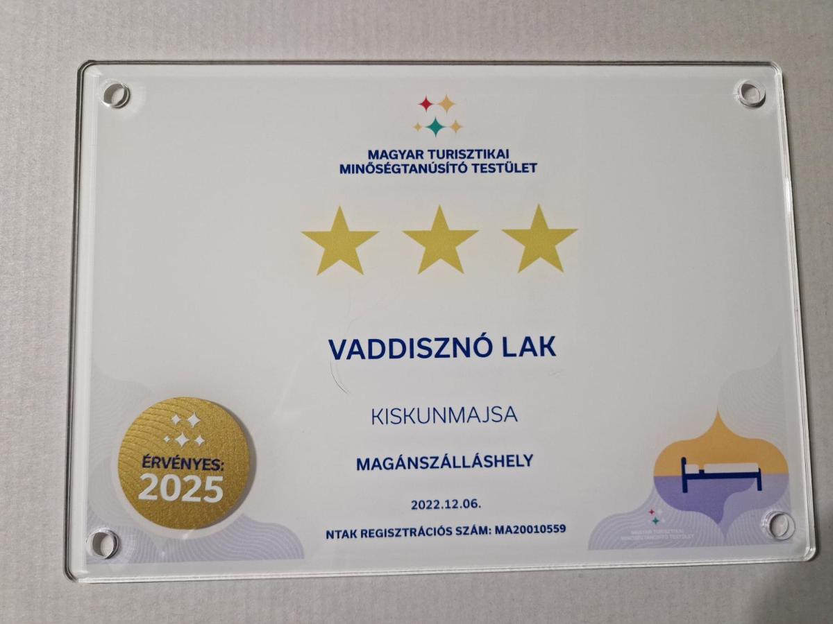 Вилла Vaddinszo Lak Кишкунмайша Экстерьер фото